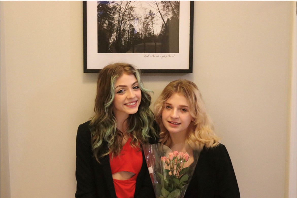 Image of two young women
