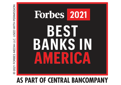 Forbes 2021 Best Banks in America.